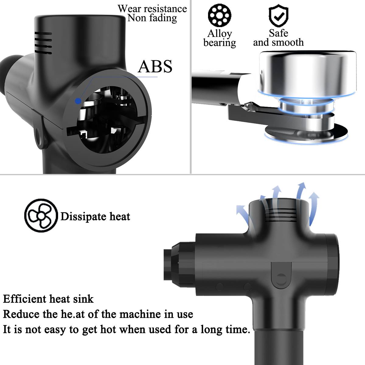 Amatzy electric muscle massage gun for post-workout recovery