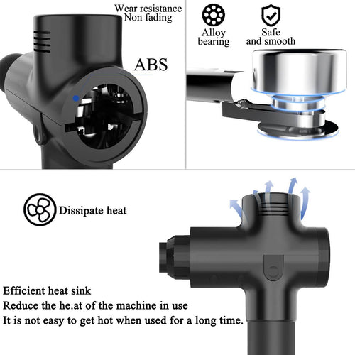 Amatzy electric muscle massage gun for post-workout recovery