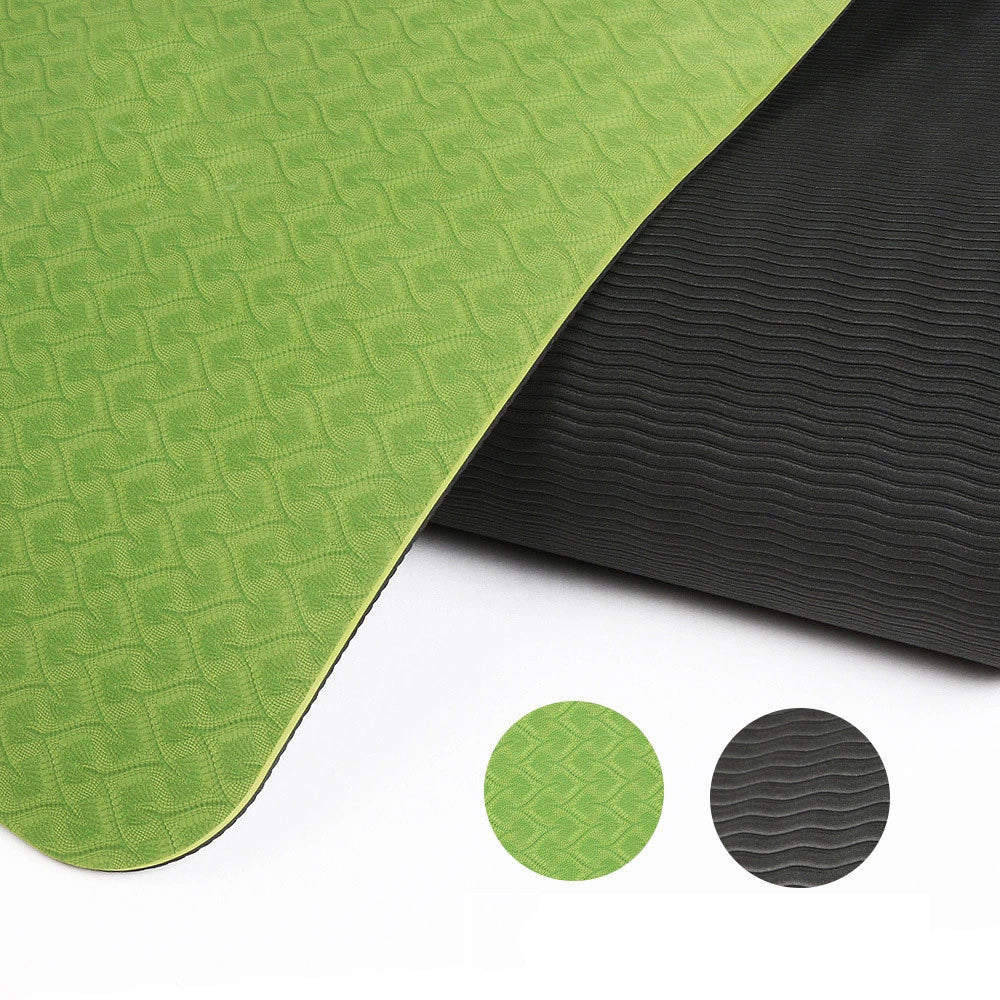 Amatzy 6mm non-slip yoga mat for yoga and stretching