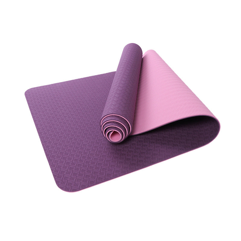 Amatzy 6mm non-slip yoga mat for yoga and stretching