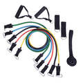 Amatzy portable resistance bands set with handles for home workouts