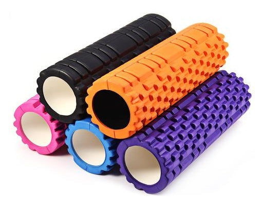 Amatzy foam roller close-up of textured surface
