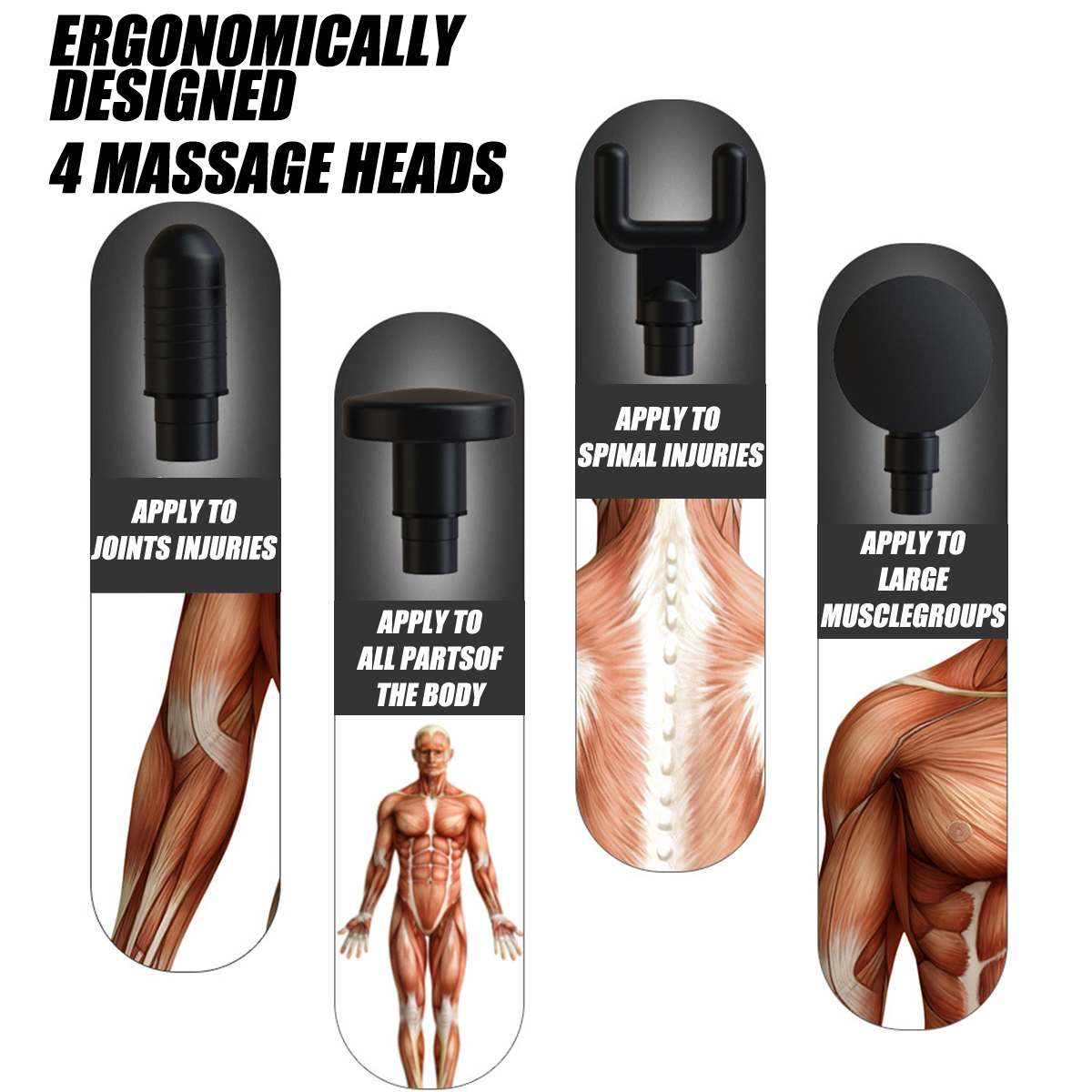 Amatzy electric muscle massage gun for post-workout recovery