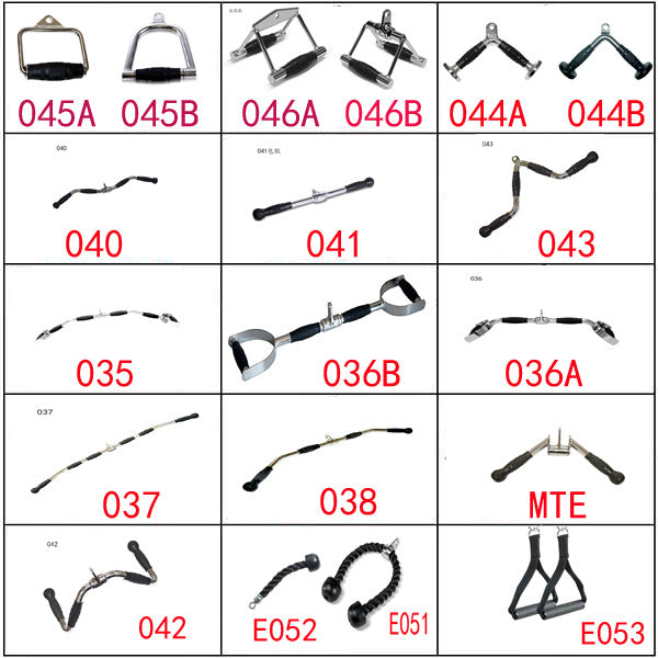 Amatzy home gym cable and pulley system for strength training